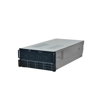 5U Dual-Socket GPU Server | Dual 3rd Gen Intel® Xeon® Scalable | 16x DDR4 3200MHz | 9 PCIe Gen4 Slots | 8x Triple-Slot GeForce GPUs | Hot-Swap Storage | IPMI 2.0 Management
