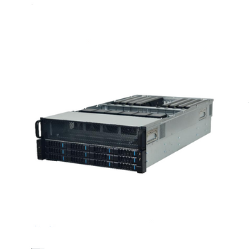 Dual-Socket 4th/5th Gen Xeon GPU Server | 10× Dual-Width GPUs + 12× PCIe Gen5 x16 Slots | 32× DDR5 4400MHz | 4U Rackmount + 3+1 Redundant PSUs