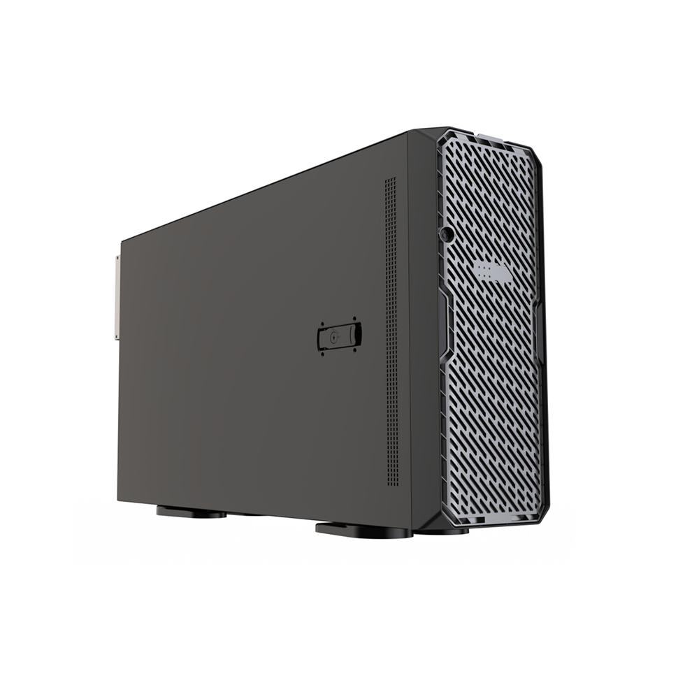 4x 450W Dual-Width GPU Server | Dual LGA4677 5th/4th Gen Xeon Scalable | 8TB DDR5-6400 ECC | 11 PCIe 5.0 Slots for AI/HPC